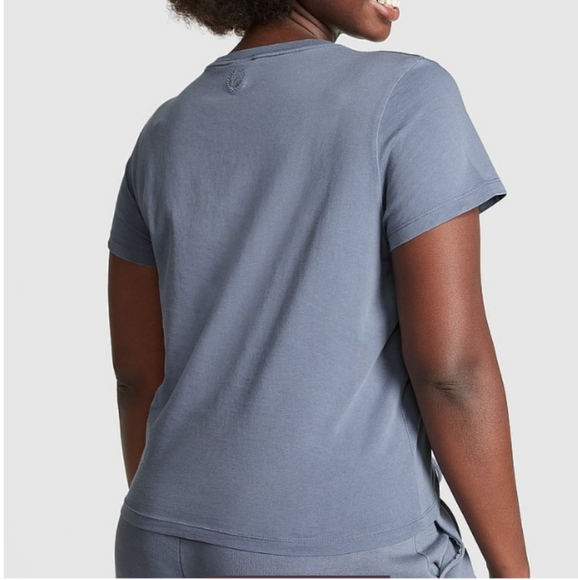 Victoria Secret - Cotton Short Sleeve Tee (Verywinkle Blue)-XXL - Picture 3 of 4